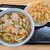 うどん屋大樹 - 料理写真:肉うどん＆かき揚げ