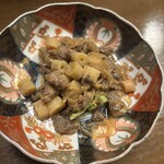 秋田こまち - 馬肉の筍煮込み