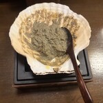 秋田こまち - カニ味噌貝焼き（かやき）
