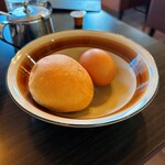 マウンテン - モーニング　パンとゆでたまご