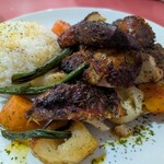 希希 - ロティスリーチキンのアップ