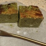 新福島焼鳥 B3 - 緑茶のバスクチーズケーキ