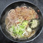 今庄そば - 梅昆布そば