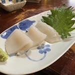 鳥ふじ - イカ刺し