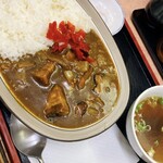 味の舘 - 「チャーシューカレー」……美味しかったな〜