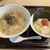 RAMEN EXPRESS 博多一風堂 - 料理写真:白丸とんこつ 明太子ご飯セット