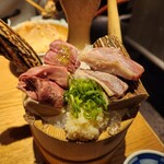 モツヤキ 刺身 肉ドウフ ナミヨセ2117 - 