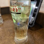 七輪焼肉 安安 - 注文★梅酒水割り