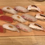 寿司 牡蠣 新宿スシエビス - 