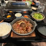 焼肉ホルモンひろき - 福島牛すき焼きランチ