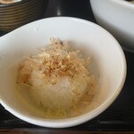 かみあり製麺 - 〆のうまみ飯 270円（税込）