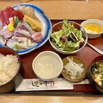 遊々亭 - 料理写真:「刺身定食」@1650