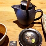 一東菴 - そば湯