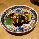 おだしと日本酒の店 かなえ - ◎むちっと食感　味噌も絶品