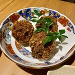 おだしと日本酒の店 かなえ - ◎粗びきでジューシー！牛タンの旨味が凄くて感動