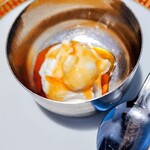 コジコジ - セットのデザート　ヨーグルトにハチミツ