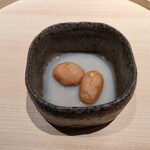 温石 - 蓮根団子の白味噌仕立て