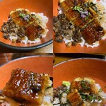 先斗町焼肉 きらく - 〆のうなぎお茶漬け
      山葵が辛くないほどの脂のり♡