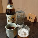 瀬戸内味覚処 芸州 本店 - キリン一番搾り瓶ビール