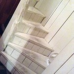 オヘソ - ロフトへ行く階段