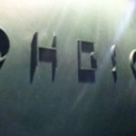 オヘソ - ダークグリーンにシンプルな文字