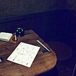 オヘソ - 2階にある2名席はかまくらみたいな感じ