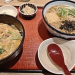 そば吉 - 料理写真:ミニセット。量あるけどすんなり食べれた