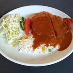 ツル茶ん - 昔懐かしトルコライス1780円。