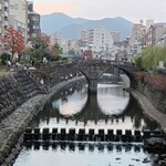 ツル茶ん - 82年の大水害から復旧しためがね橋。