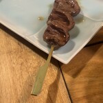 くまのや - ハツ　生姜醤油で頂きます