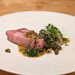 Bekk - 備長炭　根菜（至近距離）