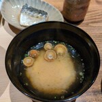 温石 - 味噌汁