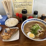 ラーメン　麺鶏 - 