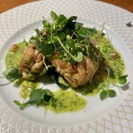 新宿 牡蠣スター - 白子のムニエル