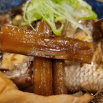 魚とめし かねむ食堂 - ｢ごぼう煮｣これが、また染み染みで旨いのよ♪