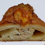 クロワッサンサファリ - トン・マヨネーズ断面