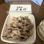 立呑みよもだ - ネギだく砂肝