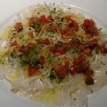 ガンバコルタ - 本日の魚のカルパッチョ