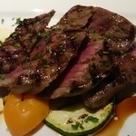 ガンバコルタ - アンガス牛肩ロースのタッリアータ