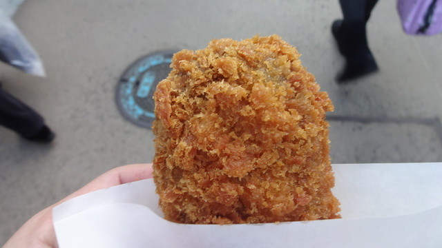 チョココロッケ 0円 By 無芸小食 閉店 元祖鎌倉コロッケ 鳥小屋 鎌倉 コロッケ フライ 食べログ