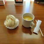 快活CLUB いわき平店 - 無料のポタージュースープとソグトクリーム