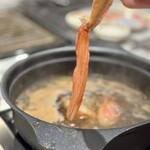 YOKOHAMA 馬車道 NABE STARS - ズワイ蟹の蟹しゃぶ