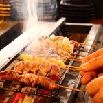串じまん 稲毛店 - 料理写真:備長炭×職人技＝絶品焼き鳥