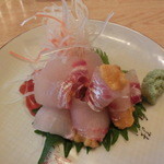 漁菜克献 - ＜2014年12月＞白身ウニ巻き　1500円