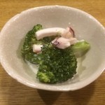 春のお店 - 付出し（ブロッコリーサラダ）