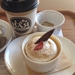 ラバール - ケーキセット、この日は紅茶プリン