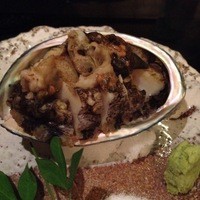 赤坂 ひかわ - あわびの炭焼き