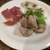 VOCCI - ハモンセラーノ、レバーペースト、タコのカルパッチョの前菜盛り合わせ