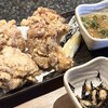 KINKA sushi bar izakaya - 鶏の唐揚げ定食 自家製柑橘おろしポン酢添え