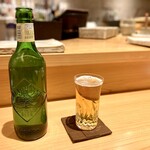すしやのたい悟 - ・Beer ：キリン ハートランドビール／グラス